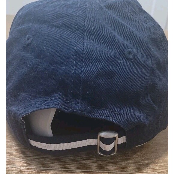 Crew Clothing Company Hat Cap Strap Back Blue Casual Cotton Dad Paddle CCC Logo - Picture 3 of 5